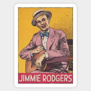 Jimmie Rodgers // Classic Country Tribute Sticker